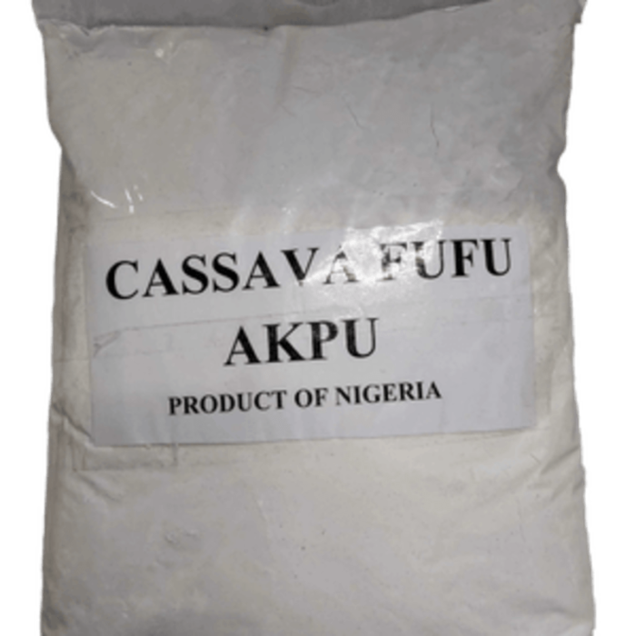 Cassava Fufu (Akpu) 1